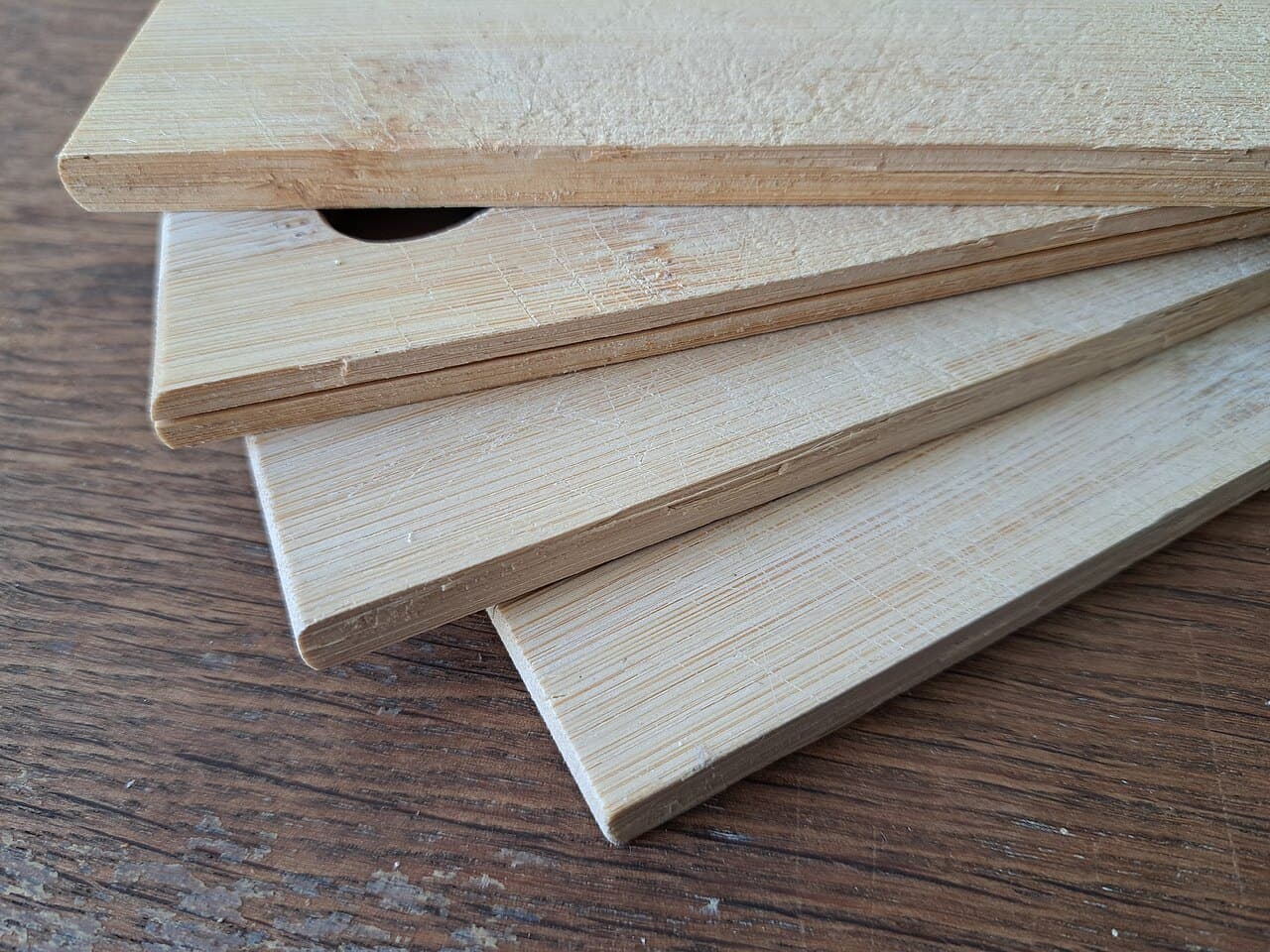 Kit 3 Tábuas de Bambu para Corte e Servir